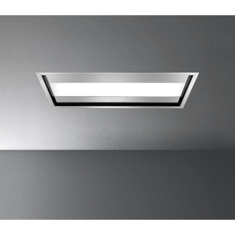 Falmec Nuvola 36 In. 600 Cfm Flush Ceiling Mount Range Hood - Motor Required - Fdnuv36c6ss-R1