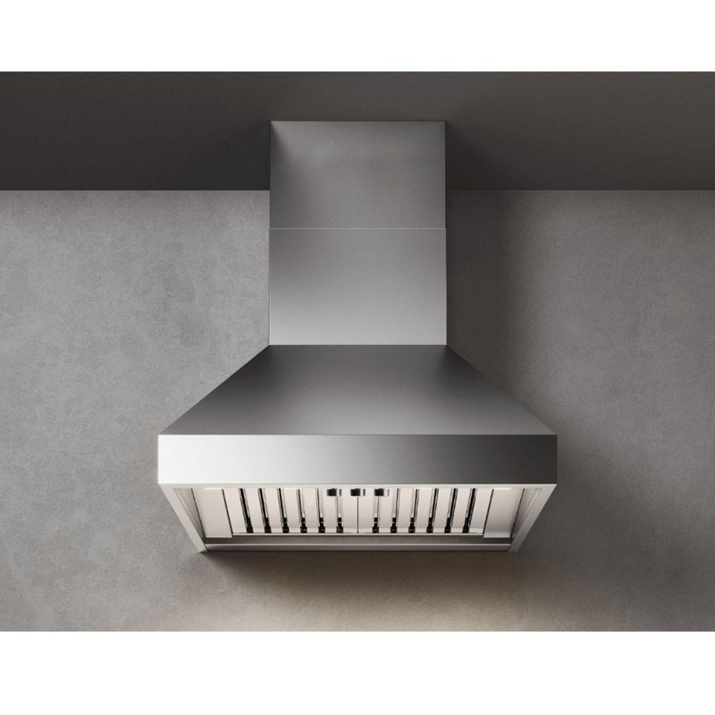 Falmec Pyramid Pro Professional 1000 Cfm Wall Mount Range Hood in Stainless Steel - Fpdpr36w9ss-3