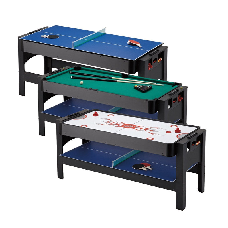 Fat Cat Fliptop 3 in 1 Multi Game Table 6ft - 64-1049