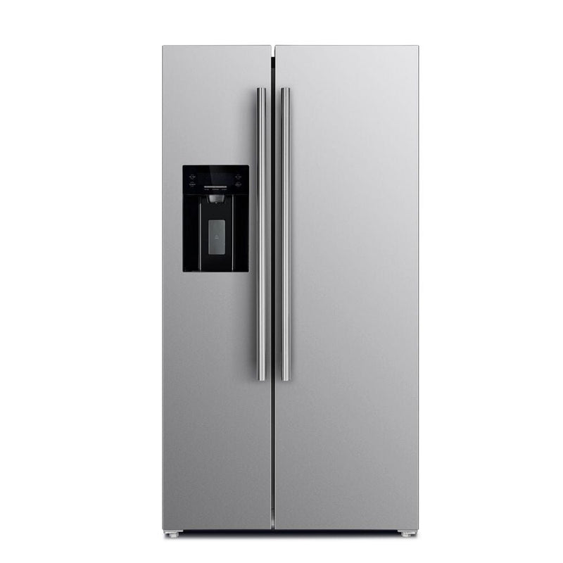 Forno 36 in. 20.0 cu. ft. Side by Side Refrigerator with Ice Maker, FFRBI1844-36SB