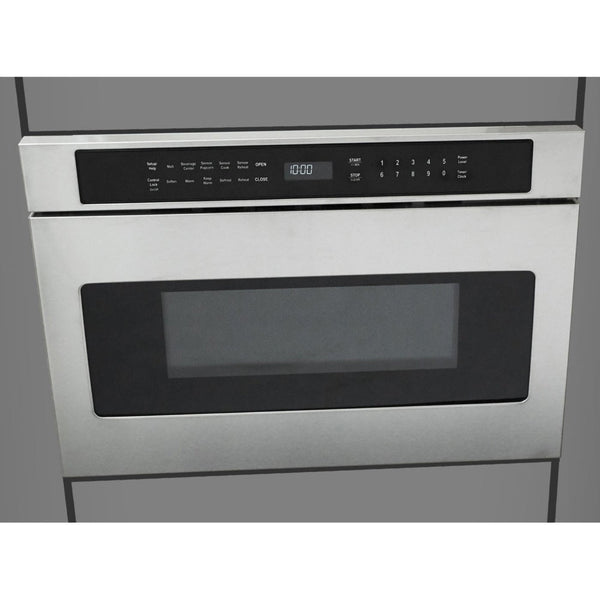 Fulgor Milano 24 in. 700 Series Built-In Microwave Drawer - F7DMW24S2