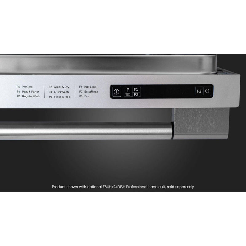 Fulgor Milano 24 in. Top Control Stainless Steel Dishwasher with Third Rack and Stainless Steel Tub - F6DWT24SS2