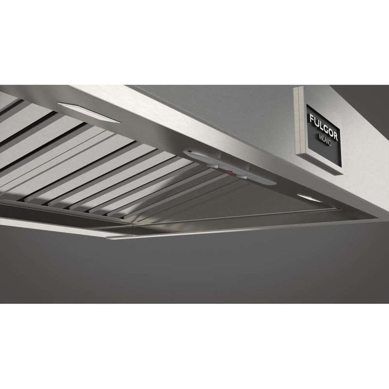 Fulgor Milano 30 in. 600 CFM Professional Under Cabinet Range Hood in Stainless Steel - F6PH30S1