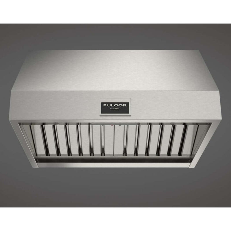 Fulgor Milano 30 in. 600 CFM Professional Under Cabinet Range Hood in Stainless Steel - F6PH30S1