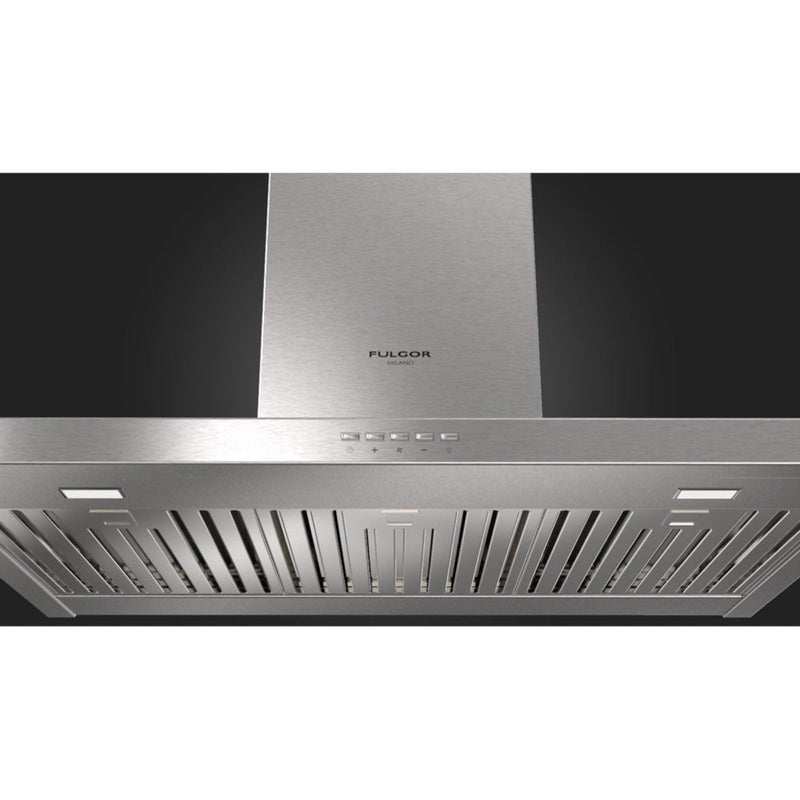 Fulgor Milano 30 in. 600 CFM Wall Mount Range Hood in Stainless Steel - F4CW30S1