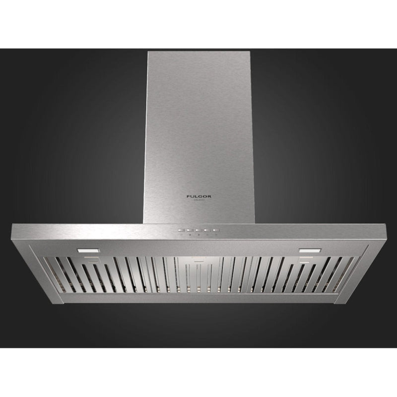 Fulgor Milano 30 in. 600 CFM Wall Mount Range Hood in Stainless Steel - F4CW30S1