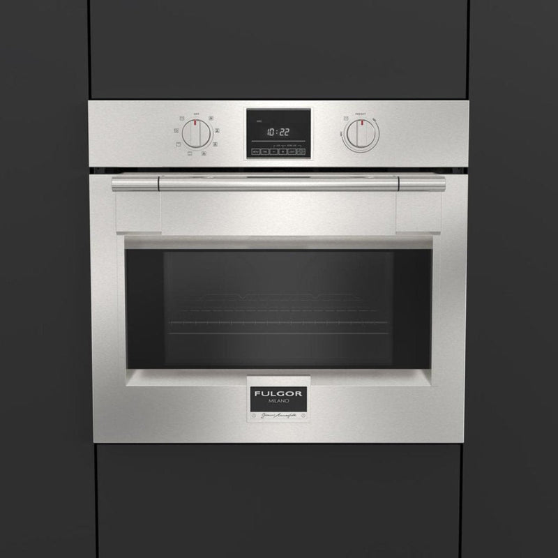 Fulgor Milano 30 in. Electric Built-in Single Wall Oven in Stainless Steel - F6PSP30S1