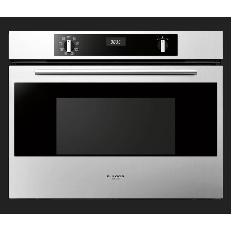 Fulgor Milano 30 in. Electric Single Wall Oven with Convection and Easy Clean in Stainless Steel - F1SP30S3