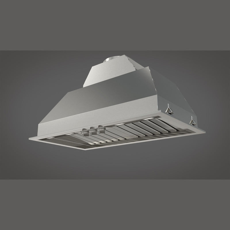 Fulgor Milano 34 in. 1000 CFM Professional Range Hood Insert with Knob Controls in Stainless Steel - F6BP34DS1