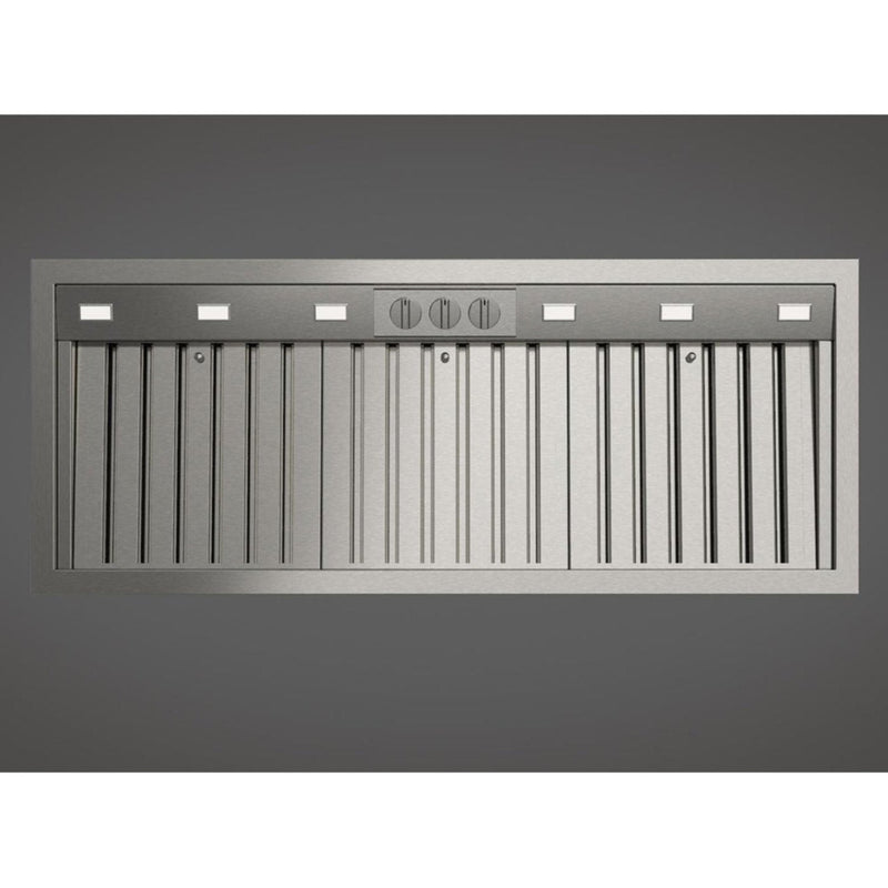 Fulgor Milano 46 in. 600 CFM Professional Range Hood Insert in Stainless Steel - F6BP46DS1