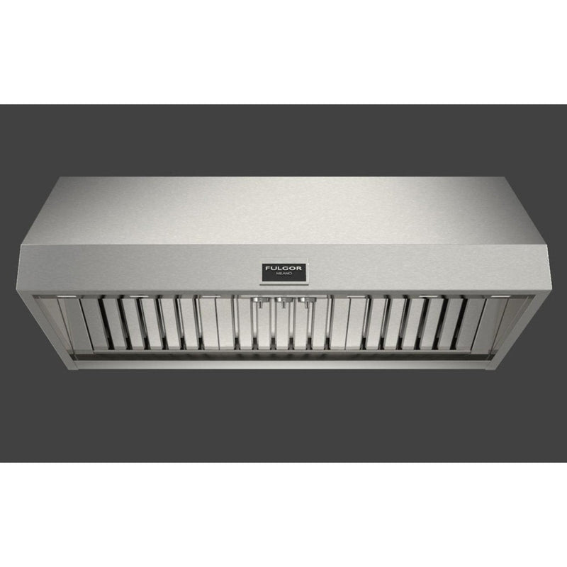 Fulgor Milano 48 in. 1000 CFM Professional Under Cabinet Range Hood with Knob Control in Stainless Steel - F6PH48DS1