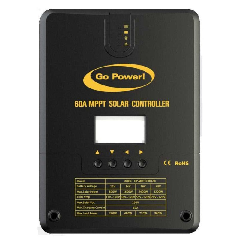 Go Power Gp-Mppt-Pro-60: 60 Amp Mppt Solar - G7582804