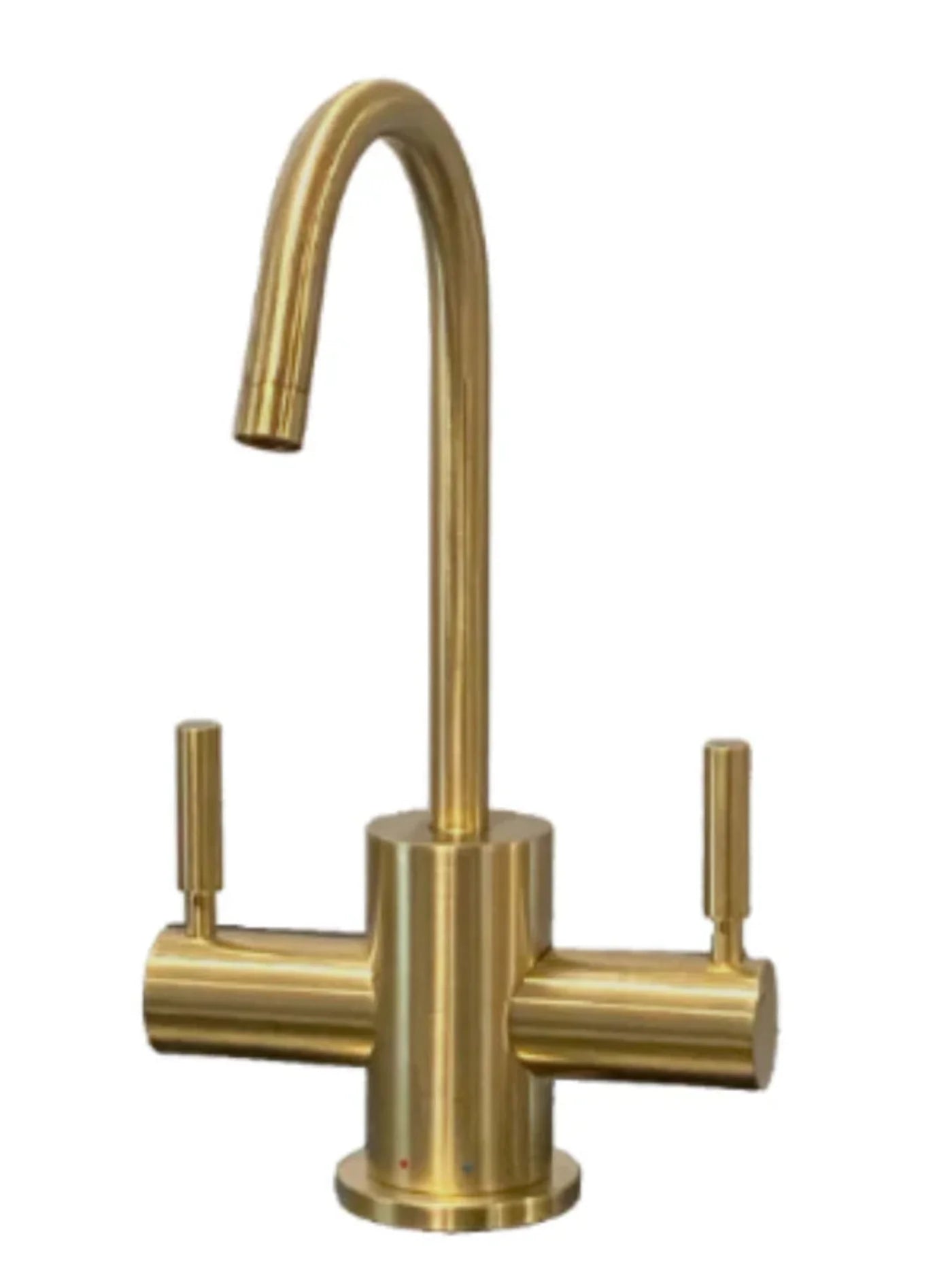 AquaNuTech Contemporary C-Spout Hot & Cold Water Filtration Faucet New - HC2400-CH