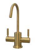 AquaNuTech Contemporary C-Spout Hot & Cold Water Filtration Faucet New - HC2400-CH