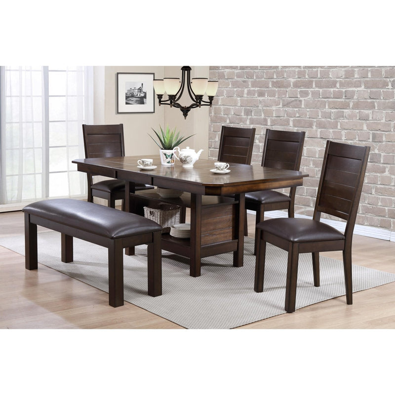 Manhattan 6-Pieces Indoor Dining Table Set