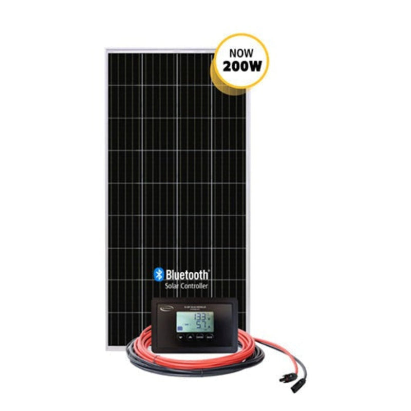 Go Power Overlander: 200 Watt Solar Kit With - G7583294