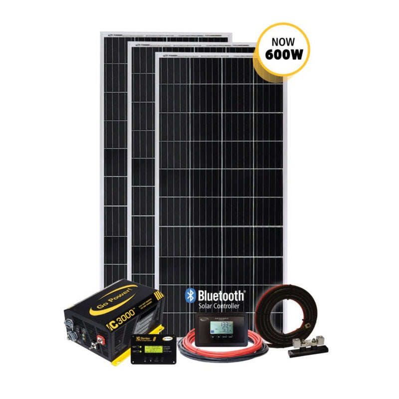 Go Power Solar-Extreme: 600 Watt Solar & Ic- G7583297