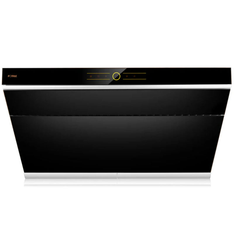 Fotile Slant Vent Series 36 in. 850 CFM Range Hood with Touchscreen in Onyx Black, JQG9001