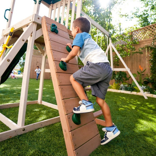 Kidkraft Emerald Challenge Swing Set - F29550E