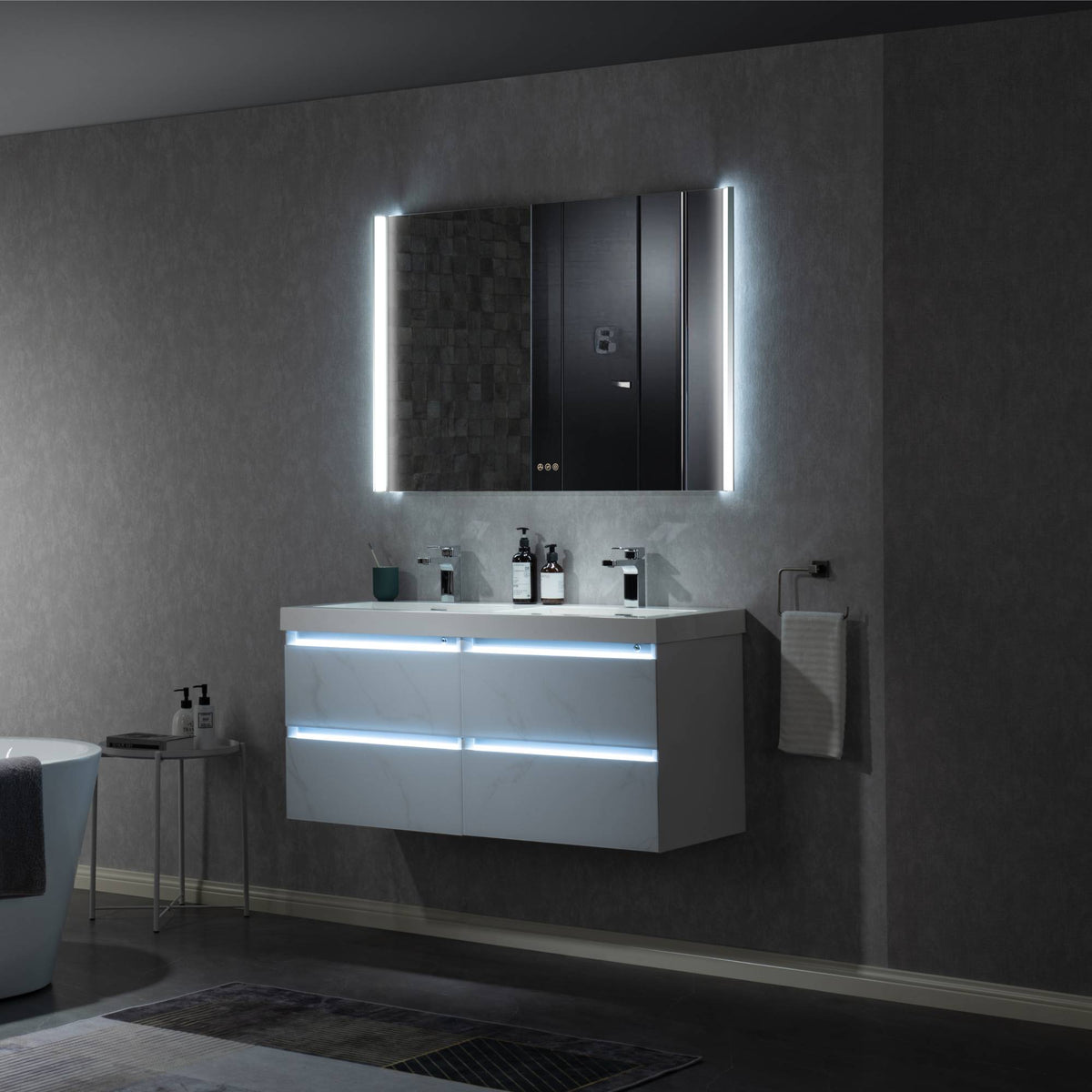 Blossom Binary 48″ LED Mirror - LED M5 4832 CH - Backyard Provider
