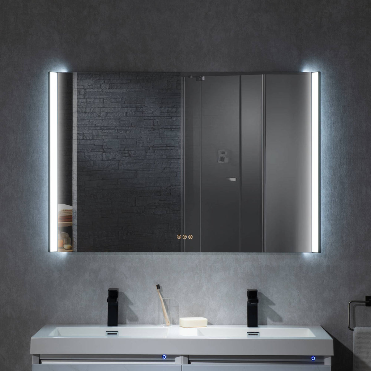 Blossom Binary 48″ LED Mirror - LED M5 4832 CH - Backyard Provider
