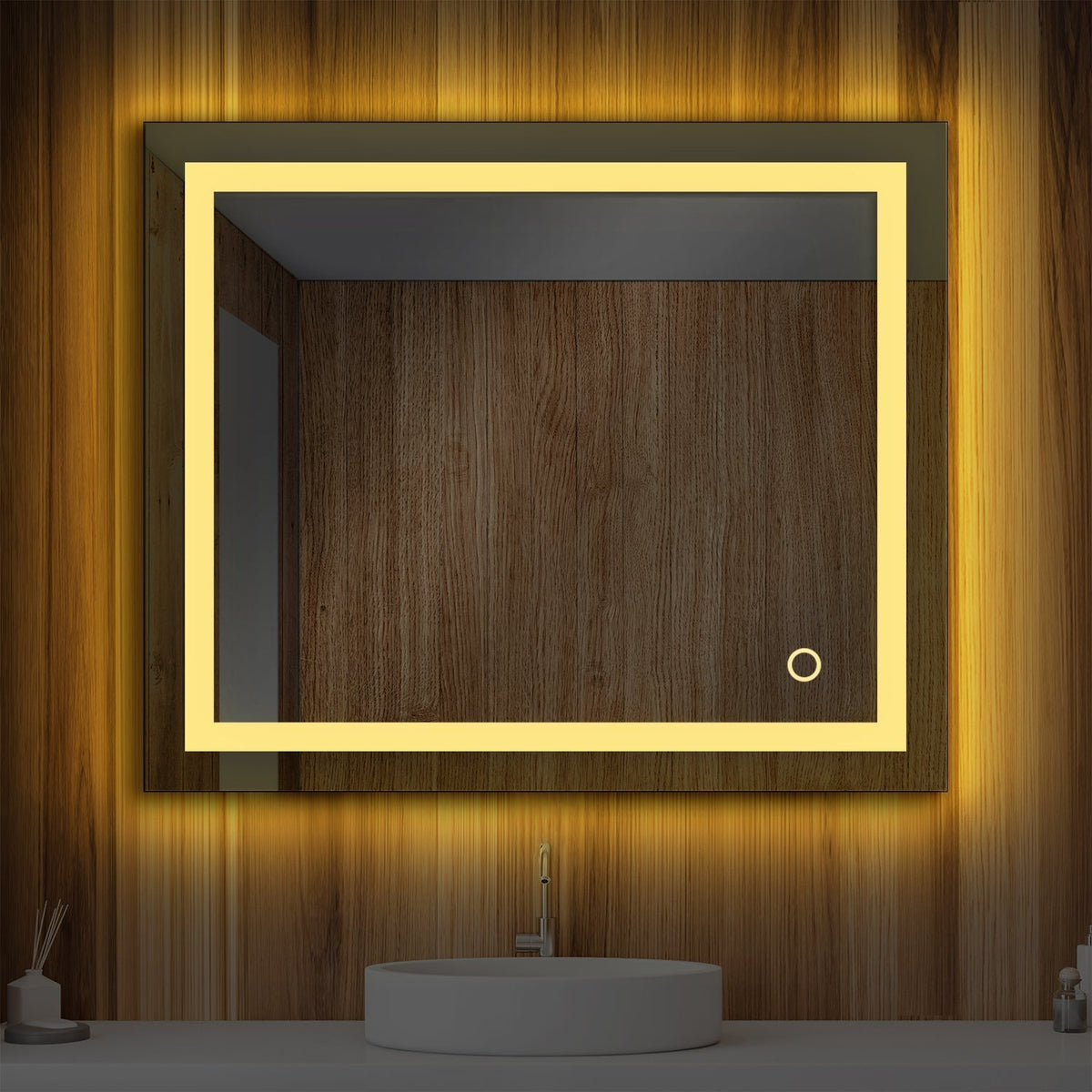 Blossom Lyra 36 x 30 Inch LED Mirror - LED M8 3630 - Backyard Provider