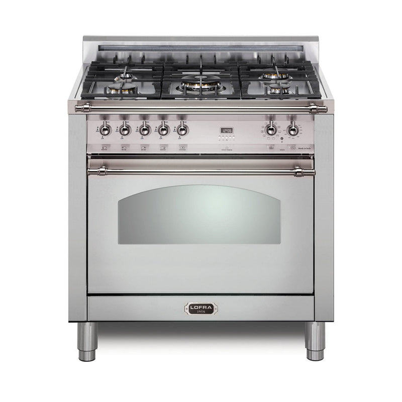 Lofra Dolcevita 30" Stainless Steel Dual Fuel Single Oven Range - RXCS30M0G500