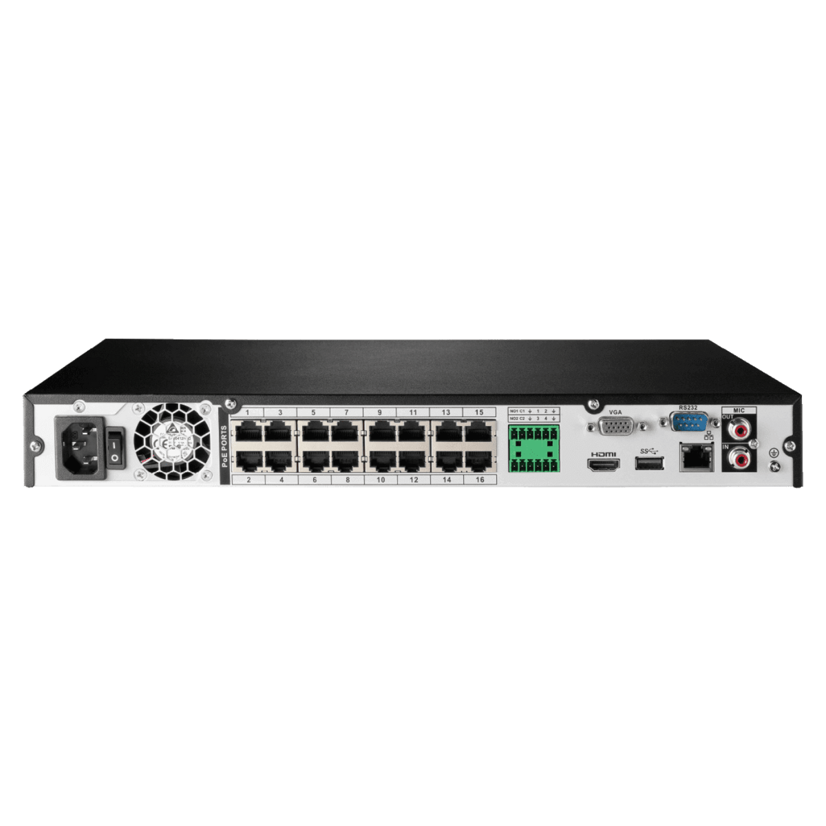 Lorex 16-Channel Fusion NVR System with Eight 4K 8MP IP Cameras Security Surveillance System New N4K3-168BB