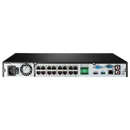 Lorex 16-Channel 4K Ultra HD Fusion NVR IP System with 8 Smart Deterrence Cameras Security Surveillance System New N4K3SD-168WB