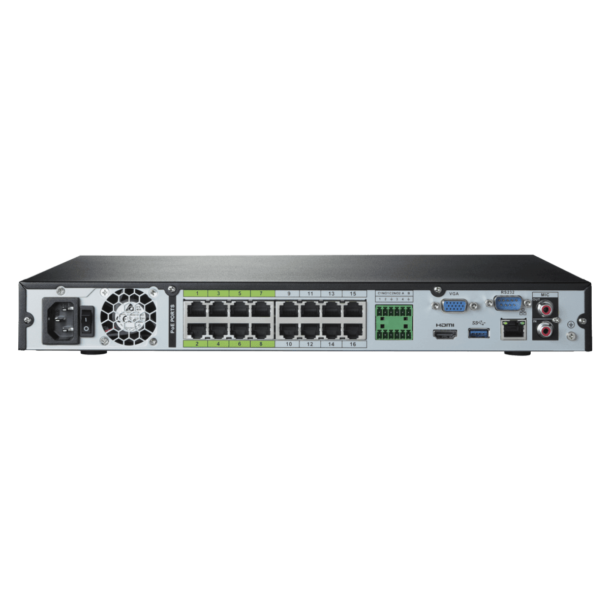 Lorex 32-Channel NVR System with Thirty-Two 4K 8MP IP Cameras Security Surveillance System New NC4K8-3232BB