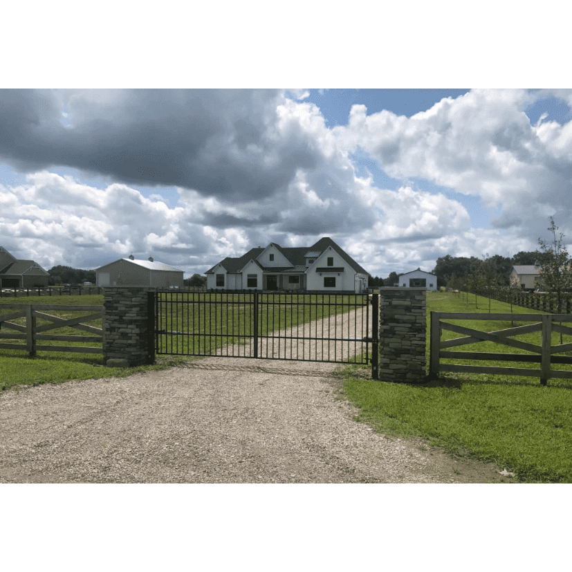 Amazing Gates Telluride Style Driveway Swing Gate