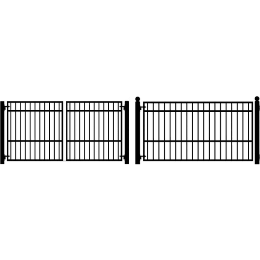Amazing Gates Telluride Style Driveway Swing Gate