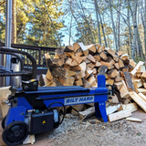 BILT HARD Log Splitter 6.5 Ton, Wood Splitter Electric Powered 15Amp, with Hydraulic Ram - TLA-0101