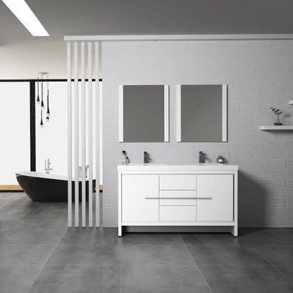 Blossom Milan 60 Inch Bathroom Vanity - V8014 60 01 - Backyard Provider