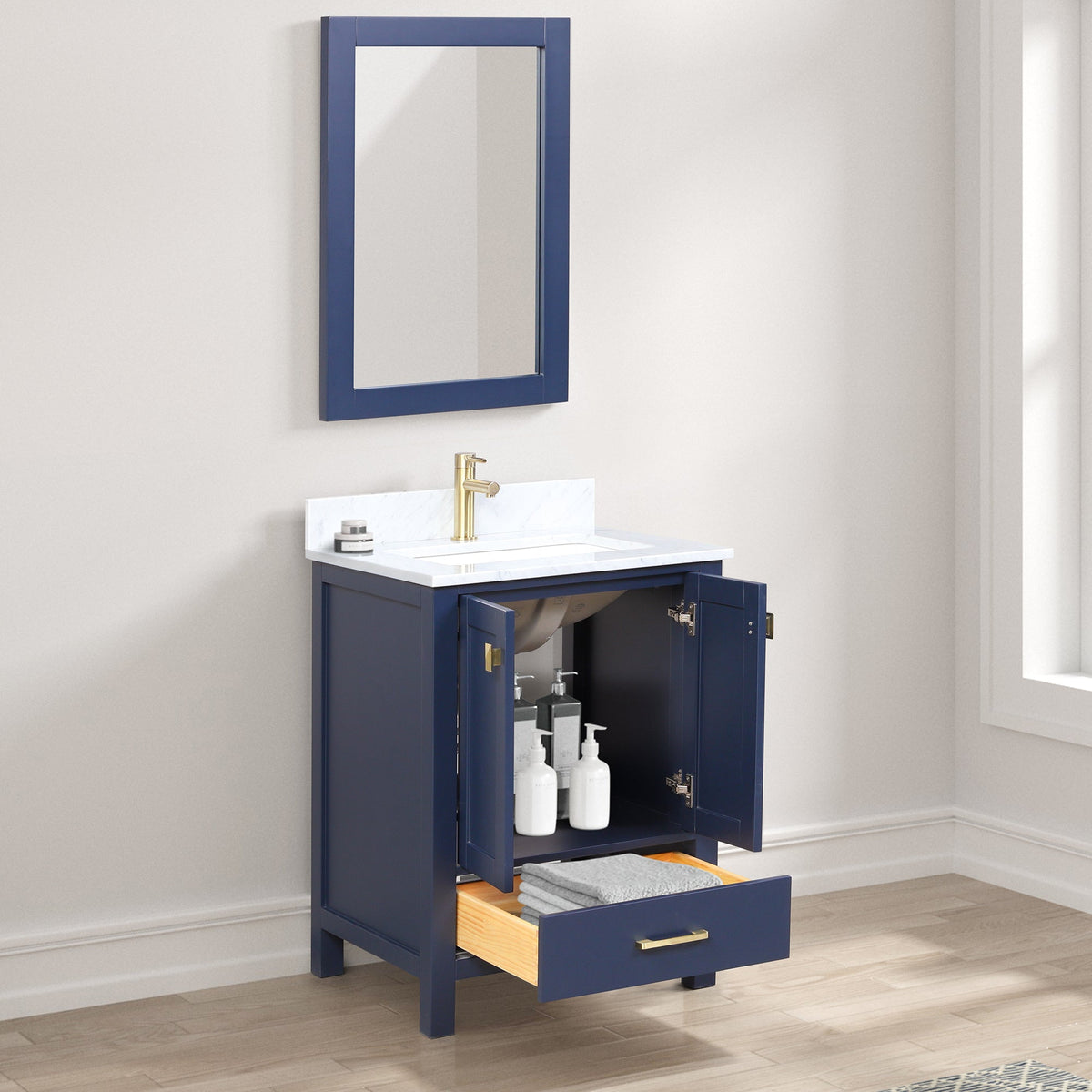 Blossom Geneva 24″ Bathroom Vanity - V8026 24 01 - Backyard Provider