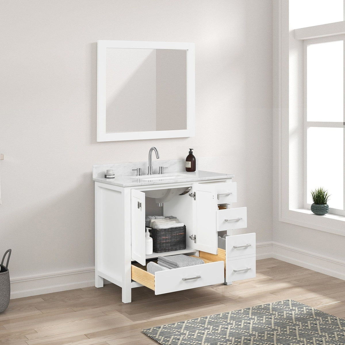 Blossom Geneva 36″ Bathroom Vanity - V8026 36 25 - Backyard Provider