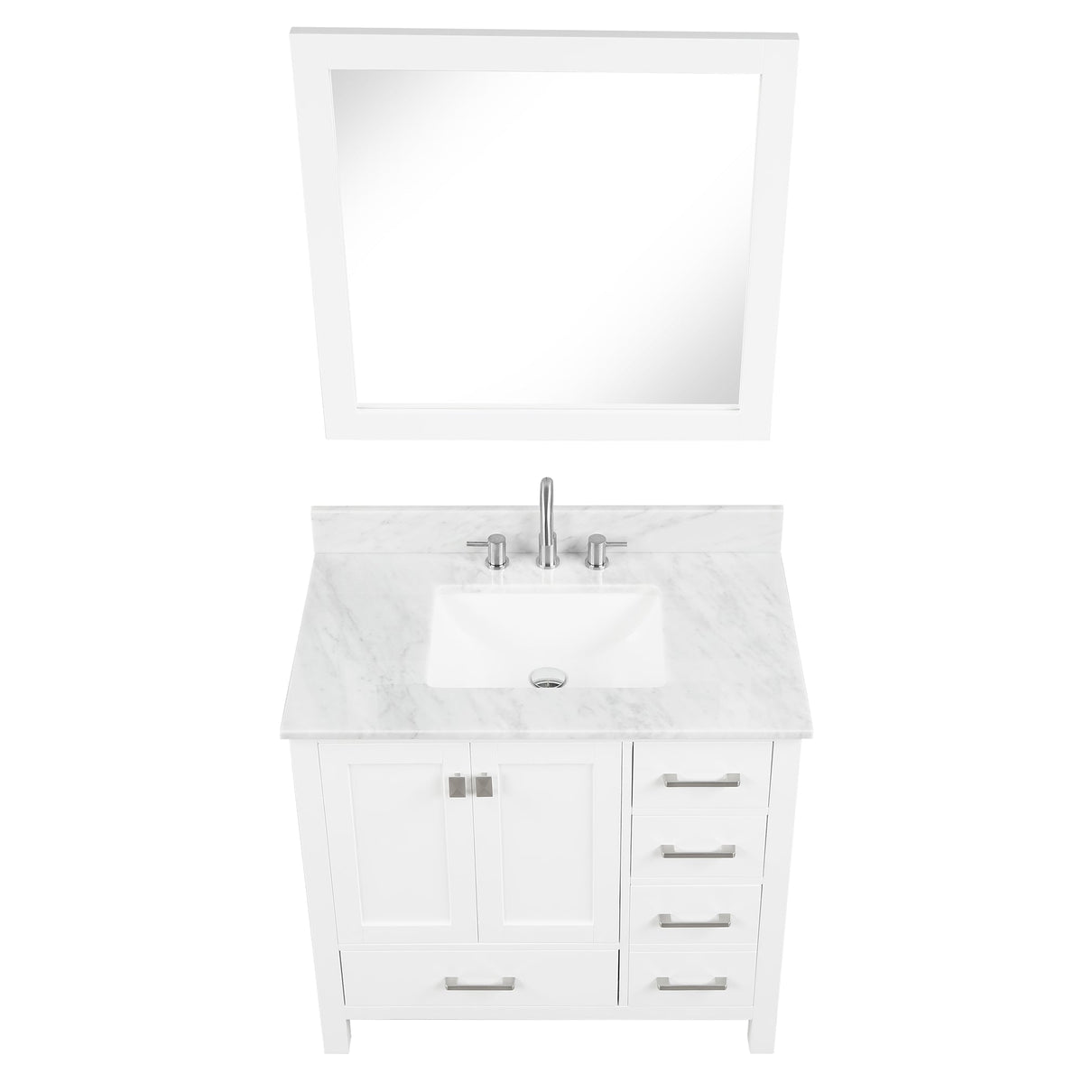 Blossom Geneva 36″ Bathroom Vanity - V8026 36 25 - Backyard Provider