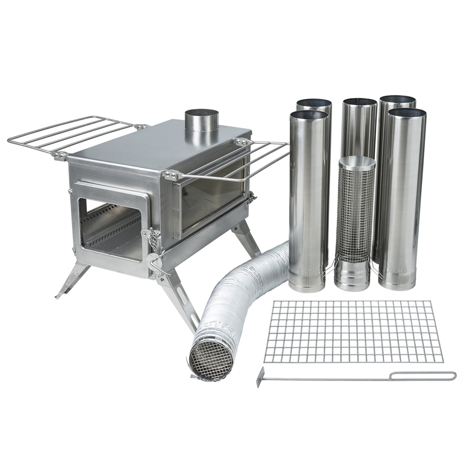 Winnerwell Nomad Double View Plus External Air Stove - Large - 910256