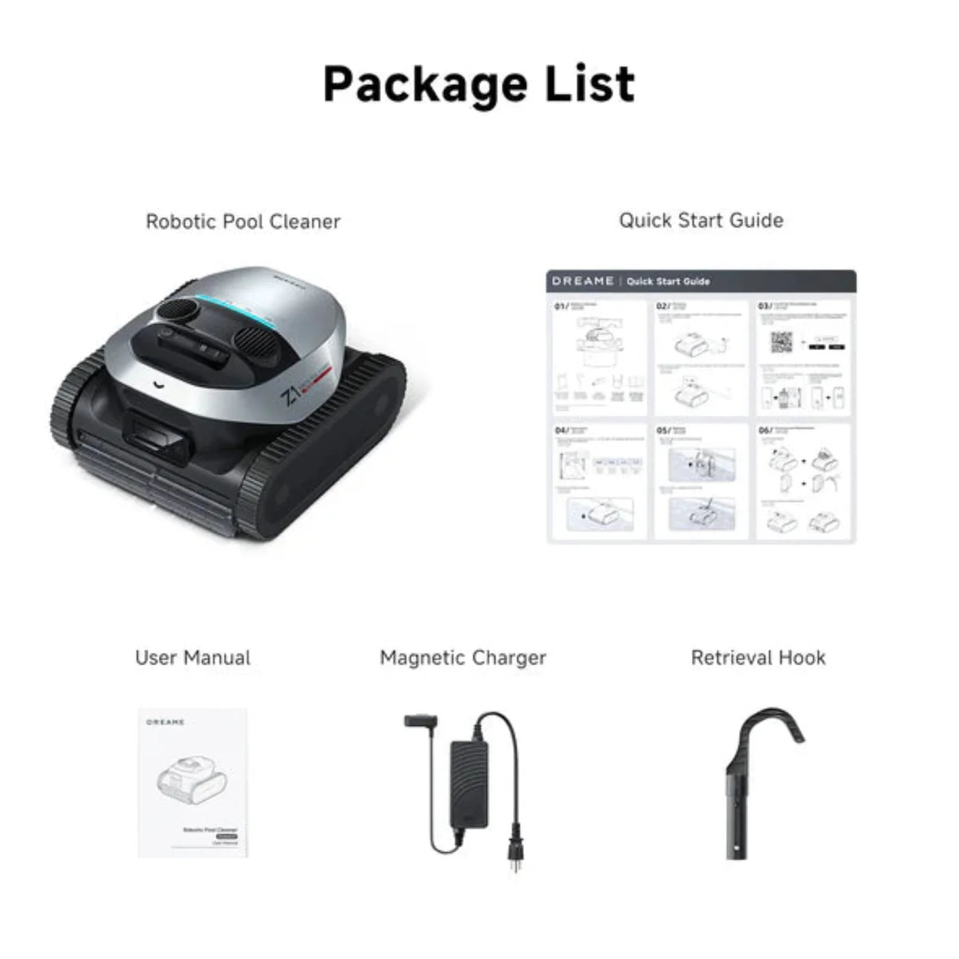 Dreame Z1 Robotic Pool Cleaner-Special - 6978144670035
