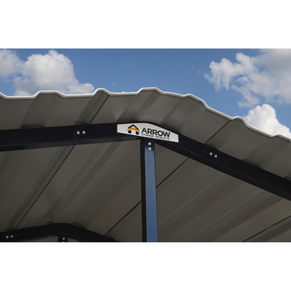 Arrow | Carport 14x38x14 ft Charcoal CPHC143814