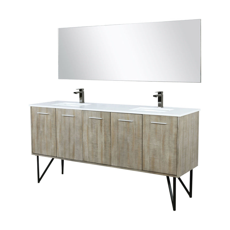 Lancy  72" Double Bathroom Vanity - Backyard Provider