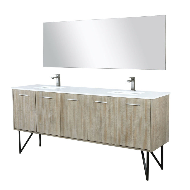 Lancy  80" Double Bathroom Vanity - Backyard Provider