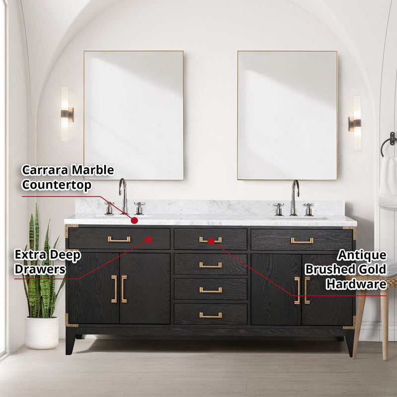 Laurel 72 " x 22" Double Bath Vanity - Backyard Provider