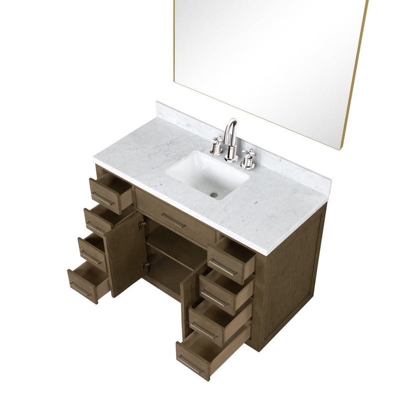 Abbey 48" x 22" Single Bath Vanity - Backyard Provider