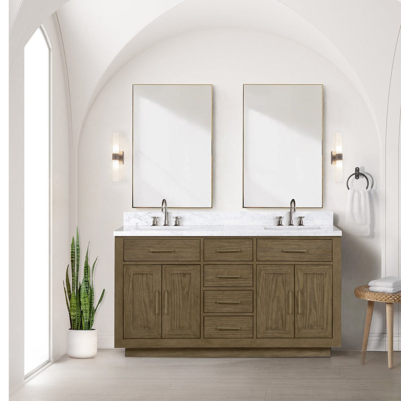 Abbey 60" x 22" Double Bath Vanity - Backyard Provider