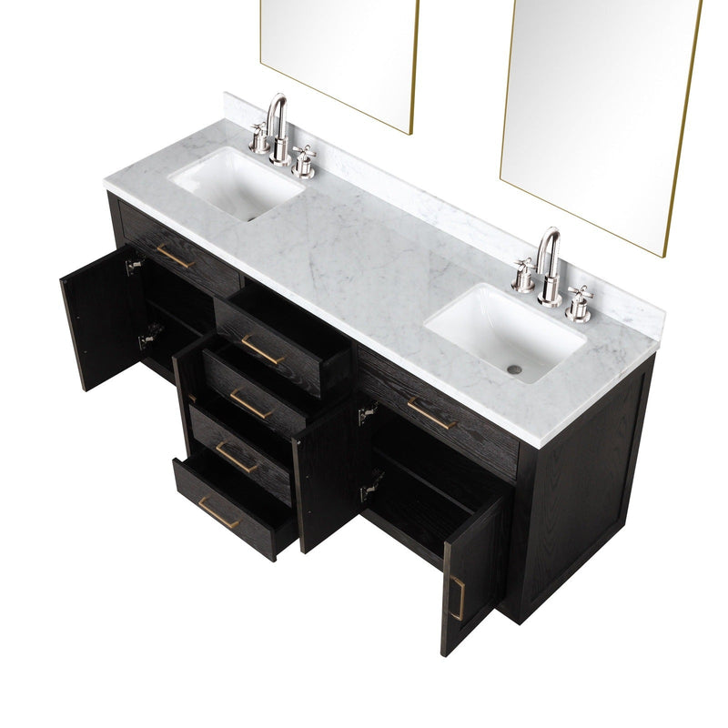 Abbey 72" x 22" Double Bath Vanity - Backyard Provider