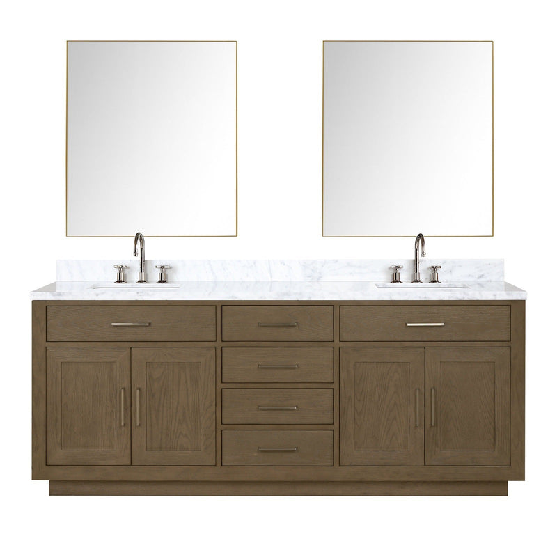 Abbey 80" x 22" Double Bath Vanity - Backyard Provider