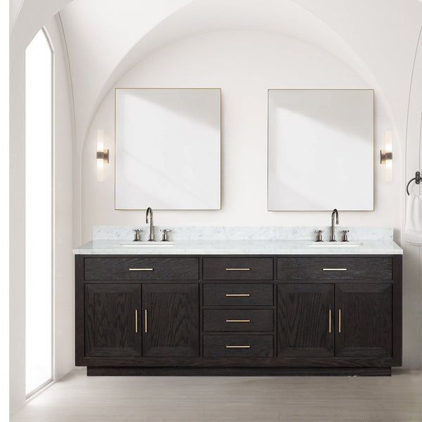 Abbey 84" x 22" Double Bath Vanity - Backyard Provider