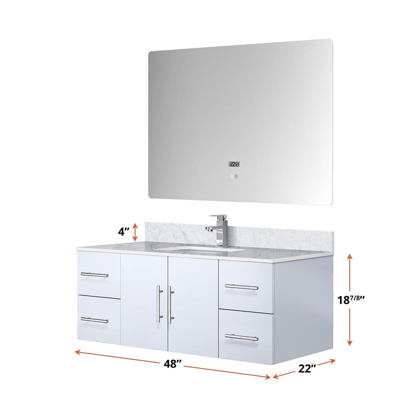 Geneva  48" x 22" Bath Vanity - Backyard Provider