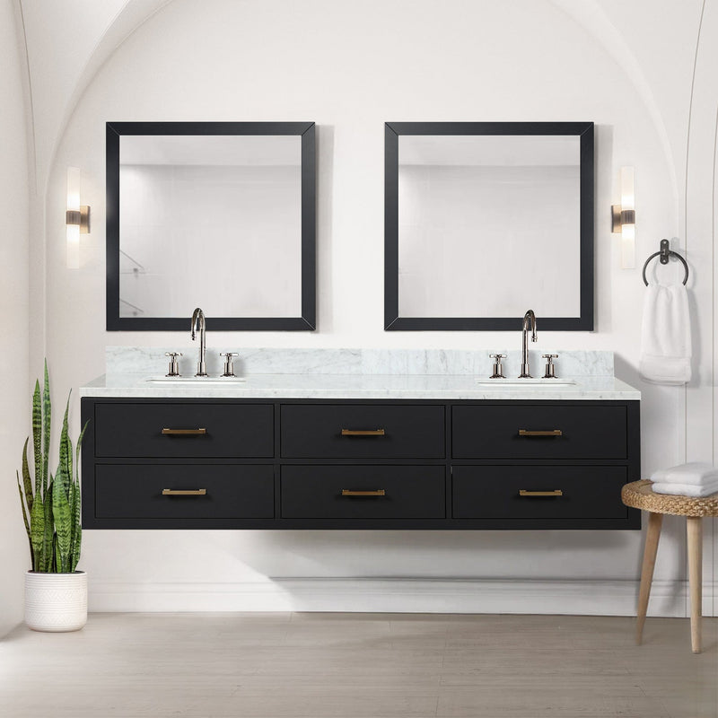 Castor 80" x 22" Double Bath Vanity - Backyard Provider